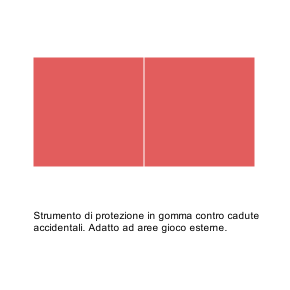 Mattonella Antitrauma - disegno tecnico